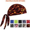 imageErgodyne Chill Its 6615 HighPerformance Bandana Do Rag  Terry Cloth SweatbandFlames
