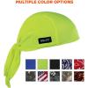 imageErgodyne Chill Its 6615 HighPerformance Bandana Do Rag  Terry Cloth SweatbandLime