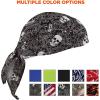 imageErgodyne Chill Its 6615 HighPerformance Bandana Do Rag  Terry Cloth SweatbandSkulls