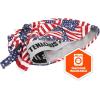 imageErgodyne Chill Its 6615 HighPerformance Bandana Do Rag  Terry Cloth SweatbandStars and Stripes
