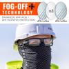 imageErgodyne Skullerz ODIN Anti Scratch Safety Glasses AntiFog  Foam Gasket Insert  Elastic Eyewear Strap