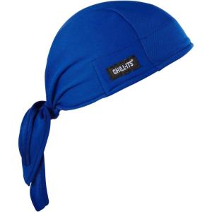 imageErgodyne Chill Its 6615 HighPerformance Bandana Do Rag  Terry Cloth SweatbandBlue