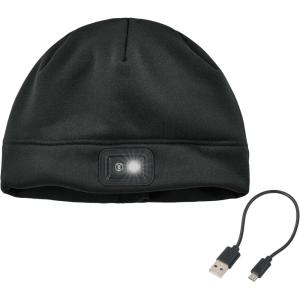 imageErgodyne NFerno 6801 Winter Skull Cap with Rechargeable LED LightBlack