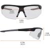 imageErgodyne  59083 Skullerz SKOLL Anti Fog Safety GlassesMatte Black Frame AntiFog IndoorOutdoor Lens InOutdoor LensClear Lens