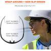 imageErgodyne  59083 Skullerz SKOLL Anti Fog Safety GlassesMatte Black Frame AntiFog IndoorOutdoor Lens InOutdoor LensClear Lens