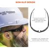 imageErgodyne Skullerz Thor Safety Sunglasses  Black Frame Blue Mirror LensBlue Mirror Lens  Black Frame