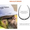 imageErgodyne Skullerz Thor Safety Sunglasses  Black Frame Blue Mirror LensInOutdoor Lens  Black Frame