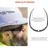 imageErgodyne Skullerz Thor Safety Sunglasses  Black Frame Blue Mirror LensSmoke Lens  Black Frame