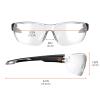 imageErgodyne Skullerz VALI Anti Scratch Safety Glasses AntiFog ANSI z871Clear Lens