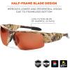 imageErgodyne Skullerz Dagr Polarized Safety Sunglasses Kryptek Highlander Brown Camo Frame Copper Lens
