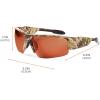 imageErgodyne Skullerz Dagr Polarized Safety Sunglasses Kryptek Highlander Brown Camo Frame Copper Lens
