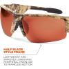 imageErgodyne Skullerz Dagr Polarized Safety Sunglasses Kryptek Highlander Brown Camo Frame Copper Lens