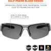 imageErgodyne Skullerz Dagr Polarized Safety Sunglasses Matte Gray Frame Smoke Lens
