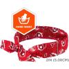 imageErgodyne Chill Its 6700 Cooling Bandana Evaporative Polymer Crystals For Cooling Relief Tie For Adjustable Fit 6Pack Blue12305