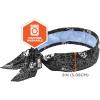 imageErgodyne Chill Its 6700CT Cooling Bandana Lined with Evaporative PVA Material for Fast Cooling Relief Tie for Adjustable Fit BlueSkulls
