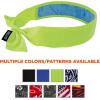 imageErgodyne Chill Its 6700CT Cooling Bandana Lined with Evaporative PVA Material for Fast Cooling Relief Tie for Adjustable Fit Lime 2Pack