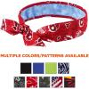 imageErgodyne Chill Its 6700CT Cooling Bandana Lined with Evaporative PVA Material for Fast Cooling Relief Tie for Adjustable Fit Red Western Each
