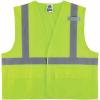 image:imageErgodyne unisexadult High Visibility Reflective Safety Vest Type R Class 2 Two Exterior Pockets Hook ampamp Loop ClosureLime