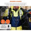 image:imageErgodyne NFerno 6478 Insulated Freezer Jacket Hi Vis Type R Class 2 Reflective Cold Storage Work Gear Clo Value Comfort Rating 259 CLO