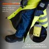 image:imageErgodyne NFerno 6479 Insulated Freezer Bib Overalls Hi Vis Cold Storage Work Gear Clo Value Comfort Rating 259 CLOLime