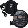 image:imageErgodyne ProFlex 355 Professional Knee Pads Protective Short Cap Injected Gel Padded Technology Adjustable Straps Black