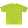 image:imageErgodyne UnisexAdult Glowear 8092 NonCertified Essential Hivis TShirtLime