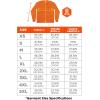 image:imageErgodyne UnisexAdult Glowear 8093 NonCertified Essential Hivis Long Sleeve TShirtOrange