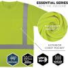 image:imageErgodyne UnisexAdult Glowear 8282 Essential Hivis TShirt  Type R Class 2Lime