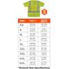 image:imageErgodyne UnisexAdult Glowear 8282 Essential Hivis TShirt  Type R Class 2Lime