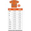 image:imageErgodyne UnisexAdult Glowear 8282 Essential Hivis TShirt  Type R Class 2Orange