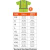 image:imageErgodyne UnisexAdult Glowear 8292 Performance Hivis TShirt  Type R Class 2Lime
