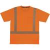 image:imageErgodyne UnisexAdult Glowear 8292 Performance Hivis TShirt  Type R Class 2Orange