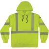 image:imageErgodyne UnisexAdult Glowear 8304w Womens Performance Hivis Hooded Sweatshirt  Type R Class 3Lime