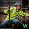 image:imageErgodyne UnisexAdult Glowear 8304w Womens Performance Hivis Hooded Sweatshirt  Type R Class 3Lime