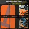 image:imageErgodyne UnisexAdult Glowear 8304w Womens Performance Hivis Hooded Sweatshirt  Type R Class 3Orange