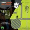 image:imageErgodyne UnisexAdult Glowear 8305w Womens Performance Hivis Hooded Zipup Sweatshirt  Type R Class 3Lime