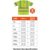 image:imageErgodyne UnisexAdult Glowear 8367 Essential Hivis TShirt  Type R Class 3Lime