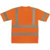 image:imageErgodyne UnisexAdult Glowear 8367 Essential Hivis TShirt  Type R Class 3Orange
