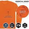 image:imageErgodyne Womens Glowear 8093 NonCertified Essential Hivis Long Sleeve TShirtOrange