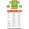image:imageErgodyne Womens Glowear 8274 Womens Essential Hivis TShirt  Type R Class 2Lime