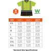 image:imageErgodyne Womens Glowear 8276bk Womens Performance Hivis TShirt  Type R Class 2 Black BottomLime