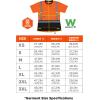 image:imageErgodyne Womens Glowear 8276bk Womens Performance Hivis TShirt  Type R Class 2 Black BottomOrange