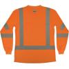 image:imageErgodyne Womens Glowear 8374 Womens Essential Hivis Long Sleeve TShirt  Type R Class 3Orange
