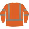 image:imageErgodyne Womens Glowear 8374 Womens Essential Hivis Long Sleeve TShirt  Type R Class 3Orange