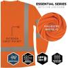 image:imageErgodyne Womens Glowear 8374 Womens Essential Hivis Long Sleeve TShirt  Type R Class 3Orange