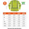 image:imageErgodyne Womens Glowear 8387 Womens Performance Hivis Long Sleeve TShirt  Type R Class 3Lime