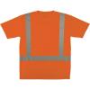 image:imageErgodyne UnisexAdult Glowear 8282 Essential Hivis TShirt  Type R Class 2Orange