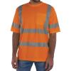 image:imageErgodyne UnisexAdult Glowear 8367 Essential Hivis TShirt  Type R Class 3Orange