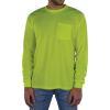 image:imageErgodyne Womens Glowear 8093 NonCertified Essential Hivis Long Sleeve TShirtLime