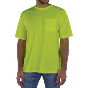 image:imageErgodyne UnisexAdult Glowear 8092 NonCertified Essential Hivis TShirtLime
